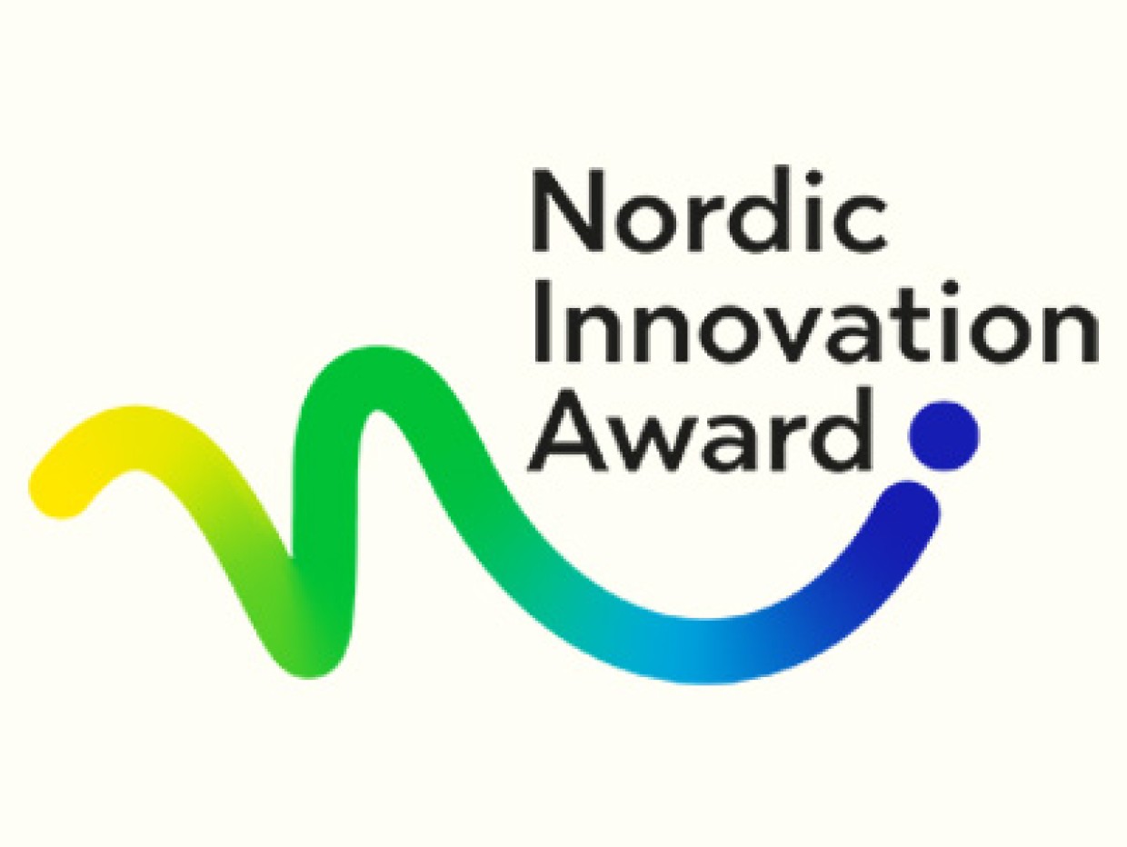 Logo for the Nordic Innovation Award in color on a light background.