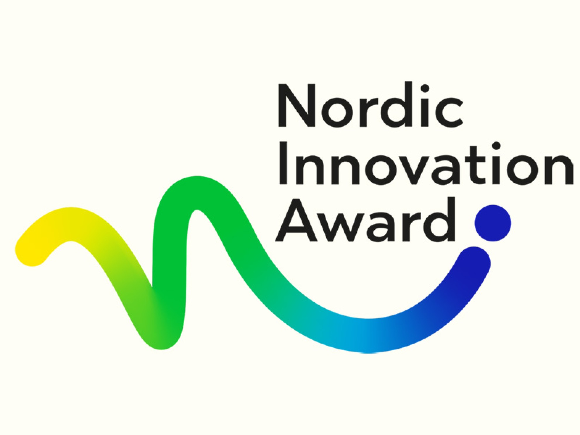 Logo for Nordic Innovation Award i farger på lys bakgrunn.