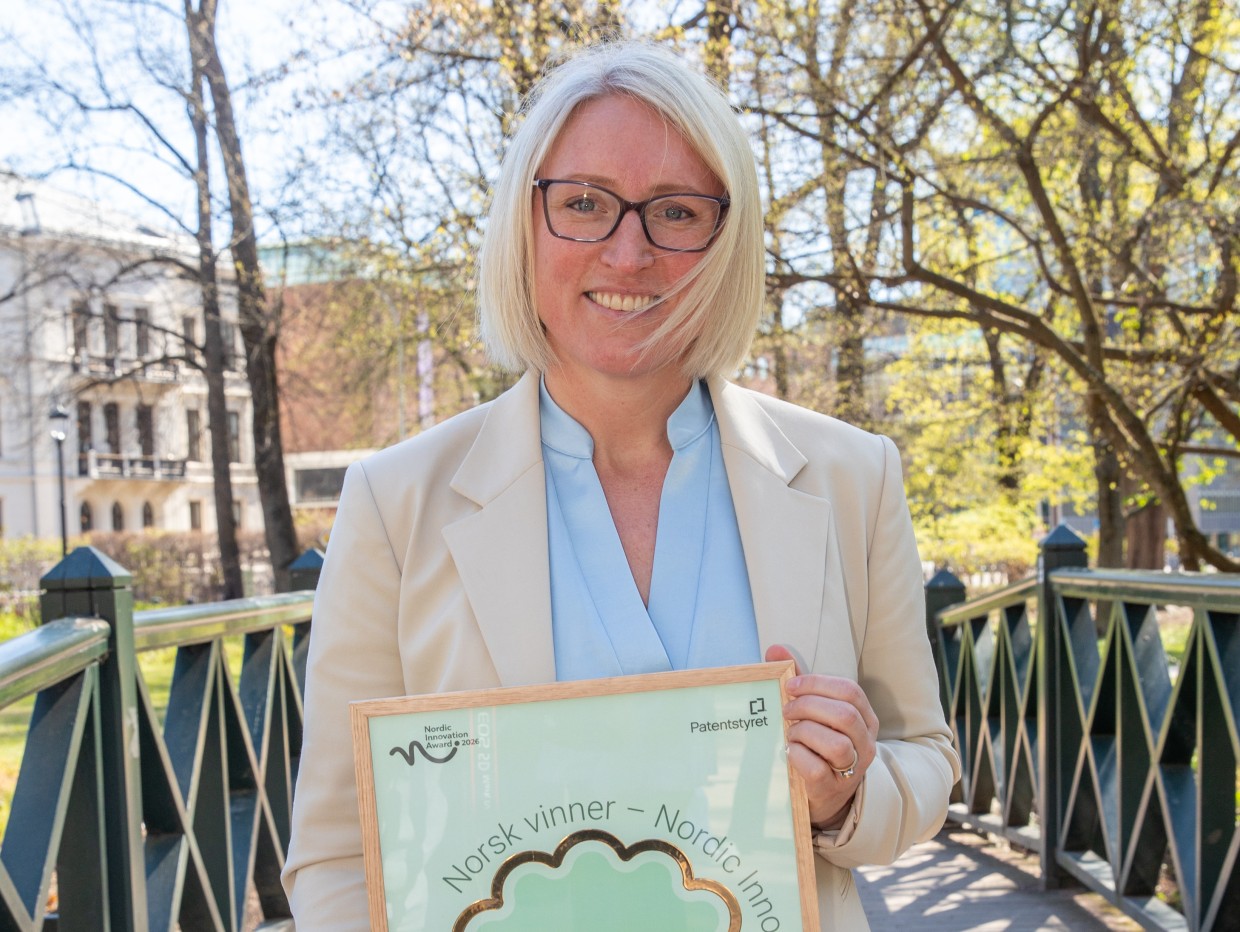 Tonje Steigedal, CEO Lybe Scientific. Foto: Gaute B. Iversen/Patentstyret
