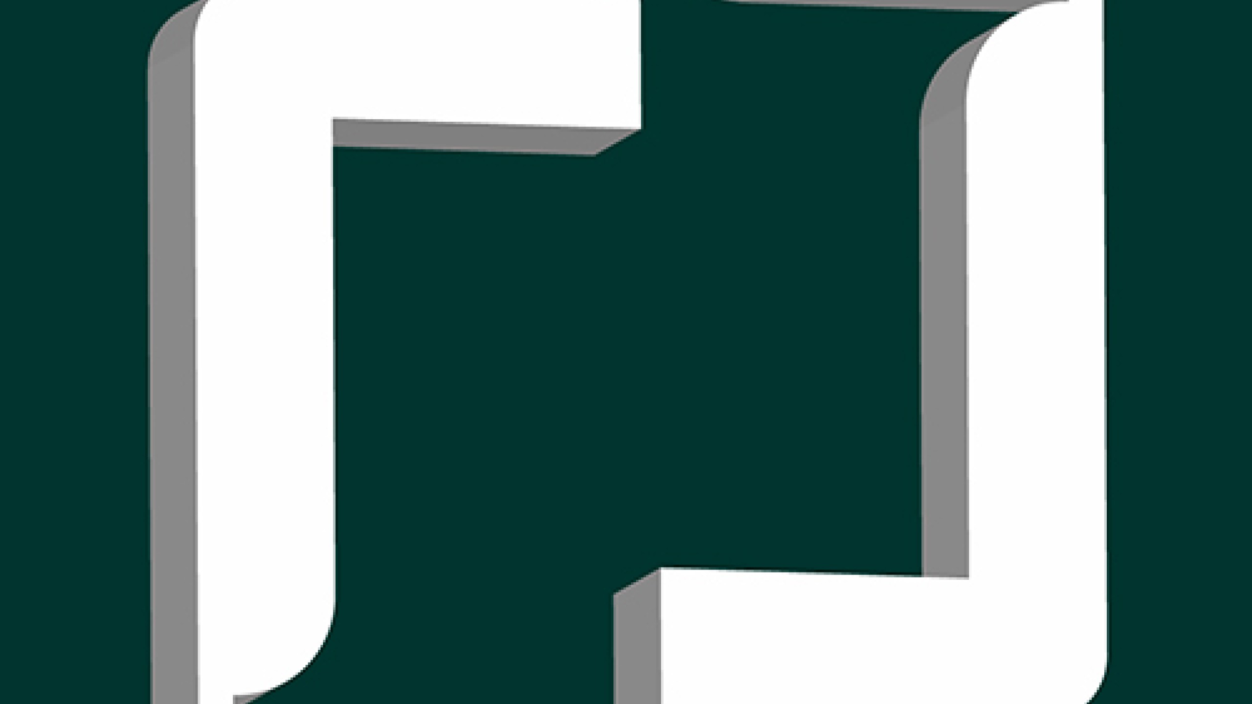 Patentstyrets symbol vist i 3D