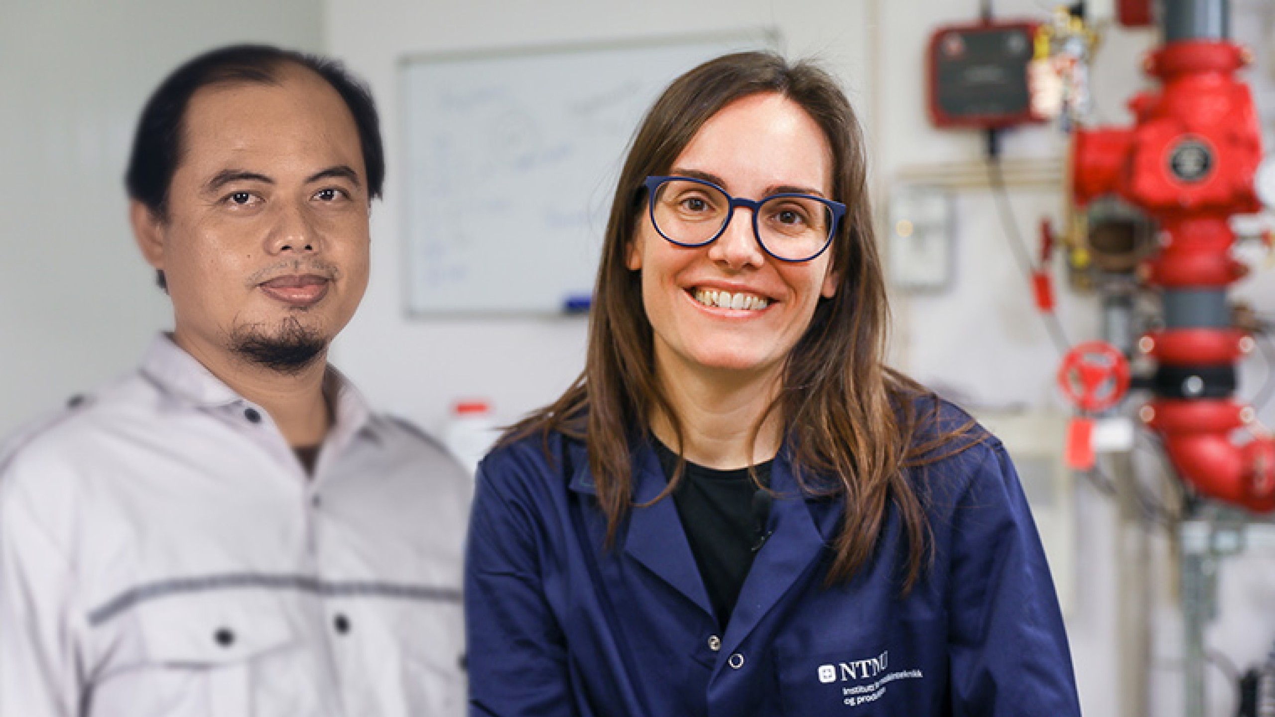 Nuria Espallargas and Fahmi Mubarok.