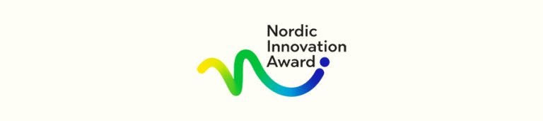 Farget logo og teksten Nordic Innovation Award